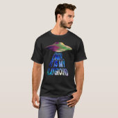 Alien Raumschiff UFO 1 T-Shirt (Vorne ganz)