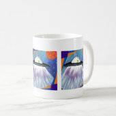 Alien Raumschiff UFO Space Kaffeetasse (VorderseiteRechts)