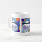 Alien Raumschiff UFO Space Kaffeetasse (Vorderseite Links)