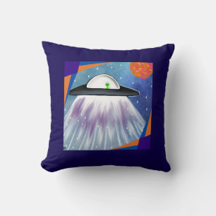 Alien Raumschiff UFO Space Kissen