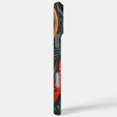 Alien Raumsondendesign Case-Mate iPhone Hülle (Rückseite / Rechts)