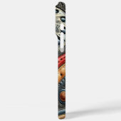 Alien Raumsondendesign Case-Mate iPhone Hülle (Rückseite / Links)