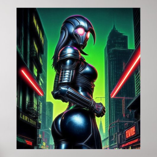 Alien Raven 02 Poster (Vorne)