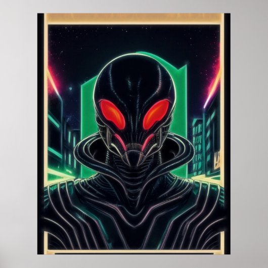 Alien Raven 05 Poster (Vorne)