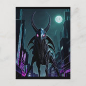 Alien Raven 06 Postkarte (Vorderseite)