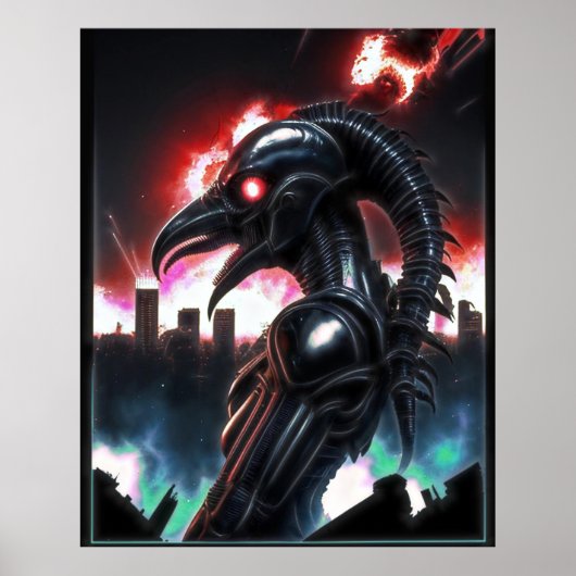 Alien Raven 12 Poster (Vorne)