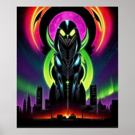 Alien Raven 13 Poster (Vorne)