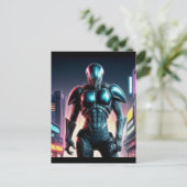 Alien Raven 14 Postkarte (Stehend Vorderseite)