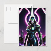 Alien Raven 22 Postkarte (Vorne/Hinten)