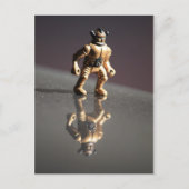 Alien Reflektion Postkarte (Vorderseite)