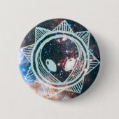 Alien-Reise Button (Vorderseite)