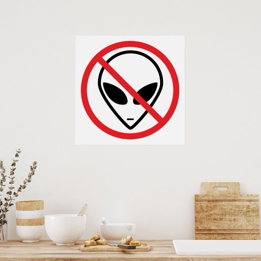 Alien Resistance Poster (Küche)