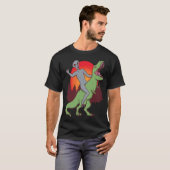 Alien Rex Dinosaurier Extraterrestrials Alien Rex T-Shirt (Vorne ganz)