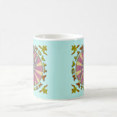 Alien-Roboter-Angriff-Tasse Kaffeetasse (Mittel)