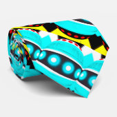 Alien-Roboter Krawatte (Gerollt)