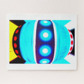 Alien Roboter Puzzle (Horizontal)