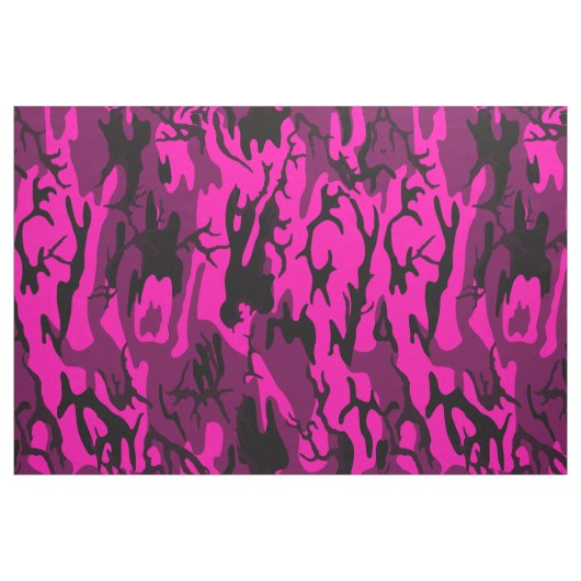 Alien-rosa Camouflage Stoff (Fat Quarter (45,7 x 55,9 cm))