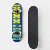 ALIEN RUSHMORE Skateboard (Vorderseite)