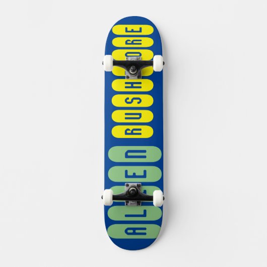 ALIEN RUSHMORE Skateboard (Vorderseite)