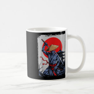 Alien Samurai Ufo Vintag Graphic Ukiyo-e Kaffeetasse