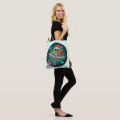 Alien Santa in UFO Tasche (Am Model)