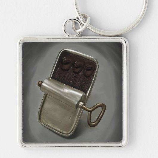 Alien Sardines Schlüsselanhänger (Vorne)