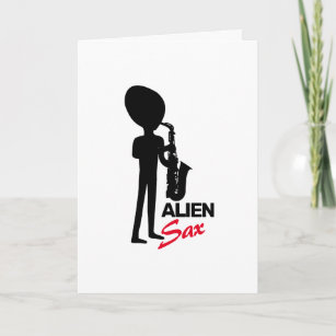 Alien Sax, Extraterrestrische Musikerin Karte