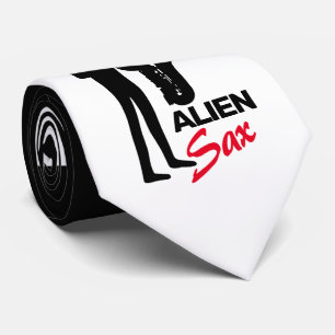 Alien Sax, Extraterrestrische Musikerin Krawatte