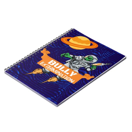 Alien schikaniert notizblock (Linke Seite)