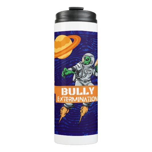 Alien schikaniert thermosbecher (Vorderseite)