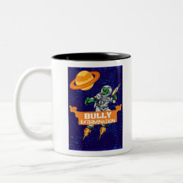Alien schikaniert zweifarbige tasse
