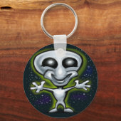 Alien Schlüsselanhänger (Vorderseite)