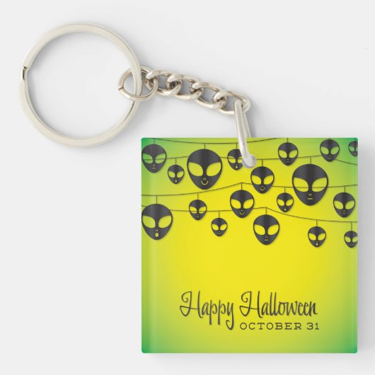 Alien Schlüsselanhänger (Vorderseite)