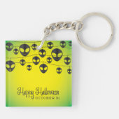 Alien Schlüsselanhänger (Rückseite)