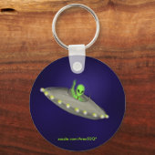 Alien Schlüsselanhänger (Vorderseite)