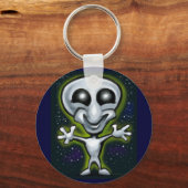 Alien Schlüsselanhänger (Vorderseite)