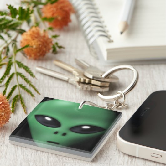 Alien Schlüsselanhänger (Vorderseite rechts)