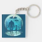 Alien Schlüsselanhänger (Rückseite)