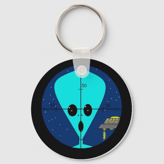 Alien Schlüsselkette Schlüsselanhänger (Vorderseite)