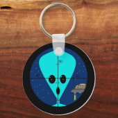 Alien Schlüsselkette Schlüsselanhänger (Vorderseite)