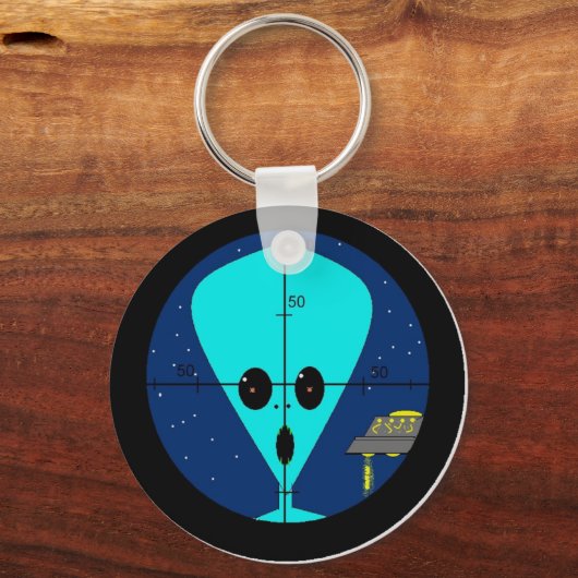 Alien Schlüsselkette Schlüsselanhänger (Vorderseite)