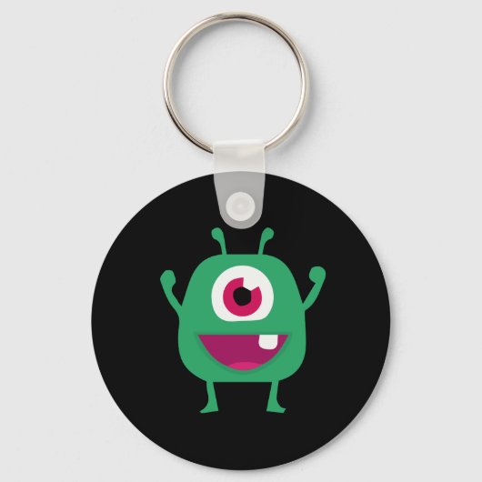 Alien Schlüsselkette Schlüsselanhänger (Vorderseite)