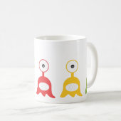 Alien-Schnecken-Tassen Kaffeetasse (VorderseiteRechts)