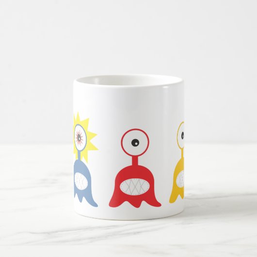 Alien-Schnecken-Tassen Kaffeetasse (Mittel)