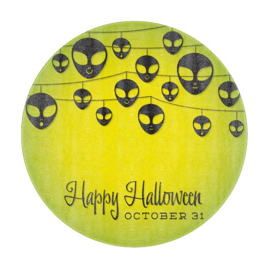 Alien Schneidebrett (Vorderseite)