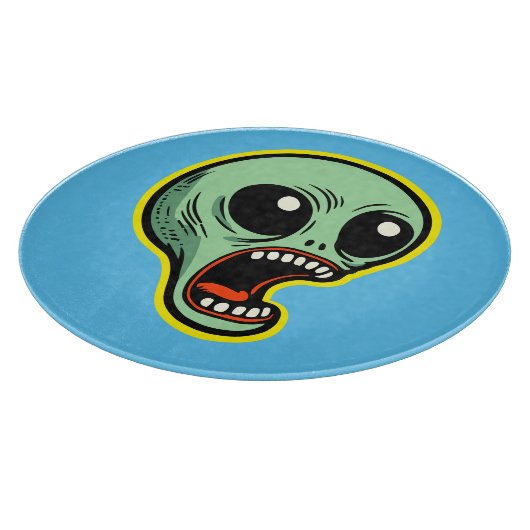 Alien Schneidebrett (Ecke)