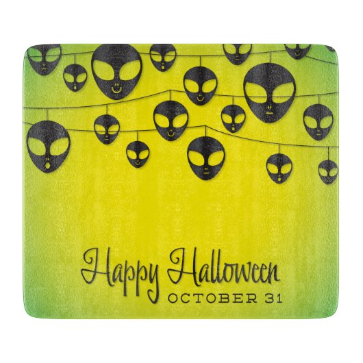 Alien Schneidebrett (Vorderseite)