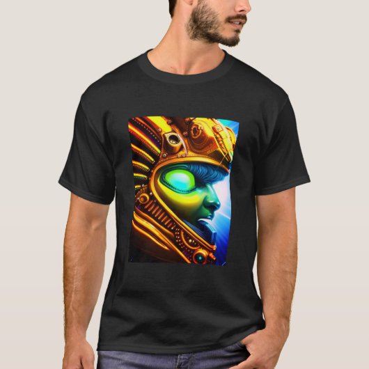 Alien Science Fiction T - Shirt (Vorderseite)