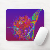 Alien Sea Creature Mousepad (Mit Mouse)