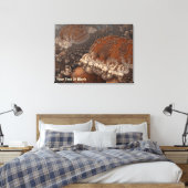 Alien Sea Life Leinwanddruck (Insitu (Schlafzimmer))